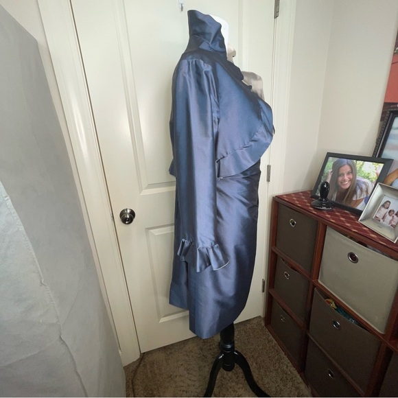 Marisa Baratelli 100% Thai Silk Strapless Dress and Cropped Jacket - Picture 6 of 17